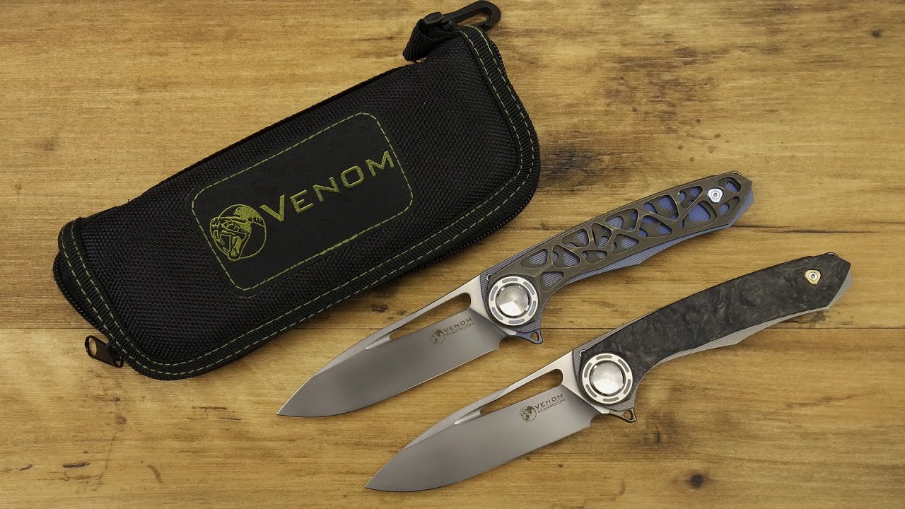 Новинка 2019 !!! Venom Harpoon ... 2 версии от Kevin John, m390 + полная разборка !!!
