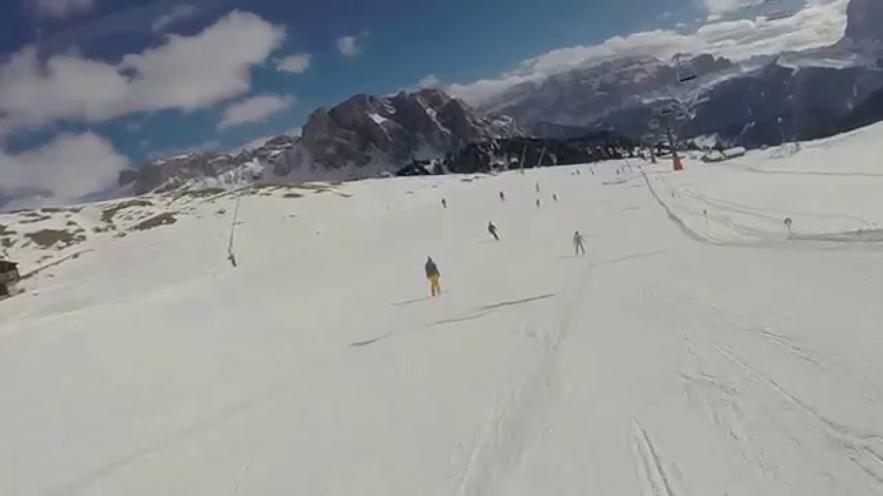 Val Gardena - Seceda 2500 to St Cristina