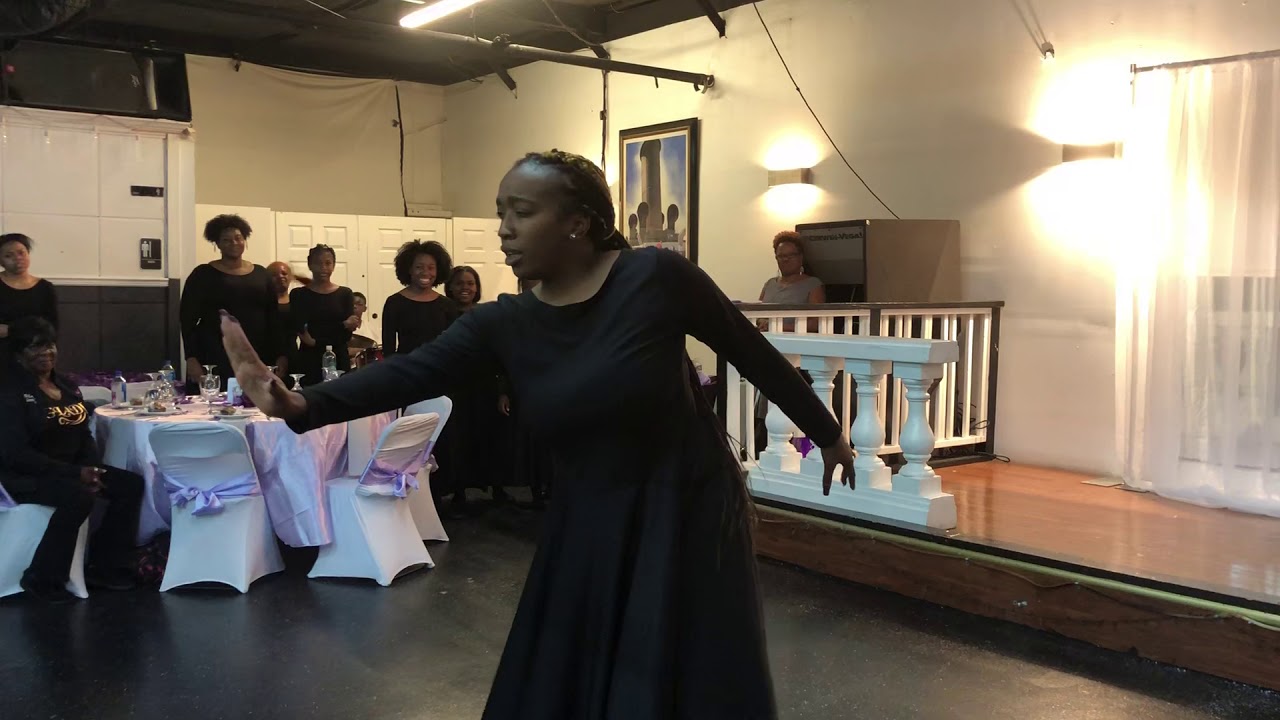 GLADII Praise Dancers Live in Atlanta Ministering to Never Would Have Made It by LeAndria Johnson