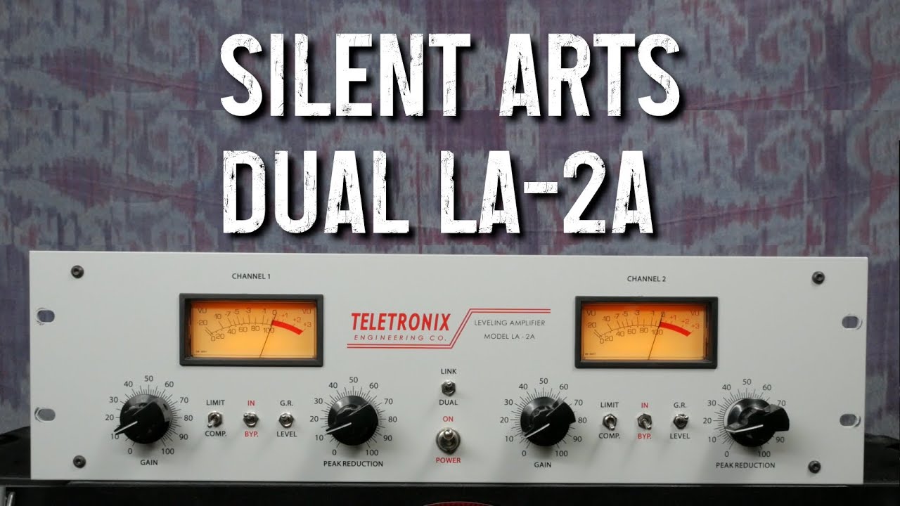 Build Your Own Dual LA-2A Optical Compressor [Silent:Arts]