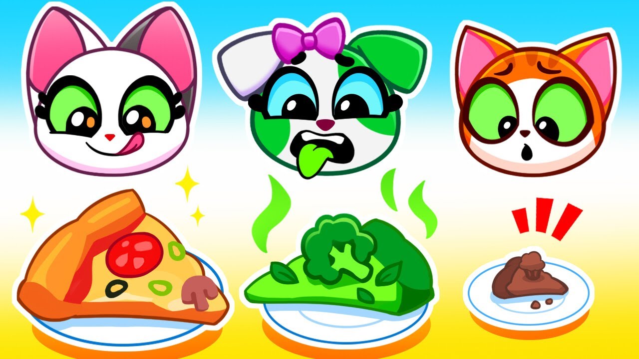 Rico VS Pobre Reto de Pizza | Caricatura Educativa para Niños | Purr-Purr 💰