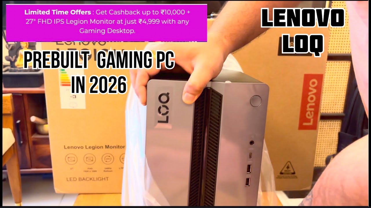 Lenovo LOQ Gaming PC Unboxing in 2026 #gamingpc 