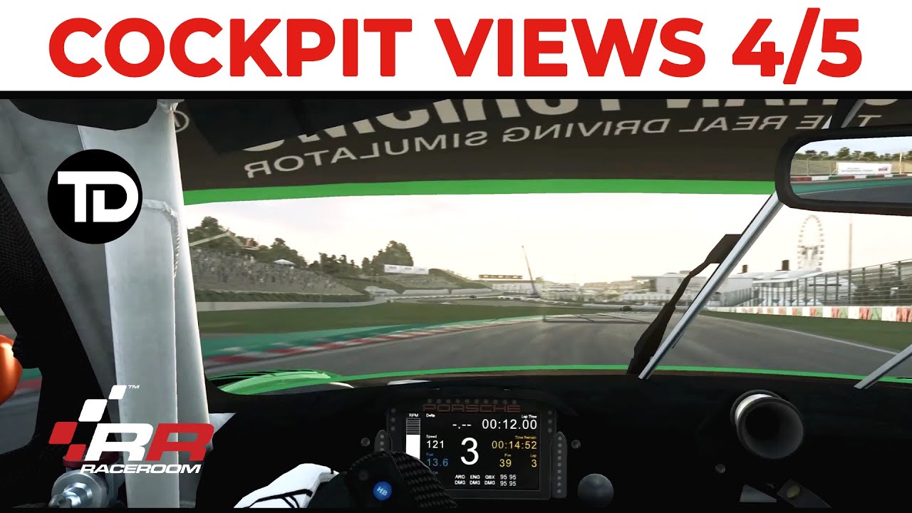 The 3 Types Of Cockpit View: Immersive, Competitive, Balanced 4/5: RaceRoom Racing Experience