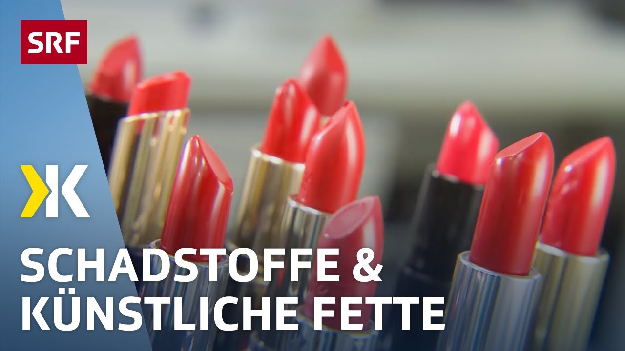 Roter Lippenstift im Test: Viele enthalten bedenkliche Mineral&ouml;le |   2017 | Kassensturz | SRF