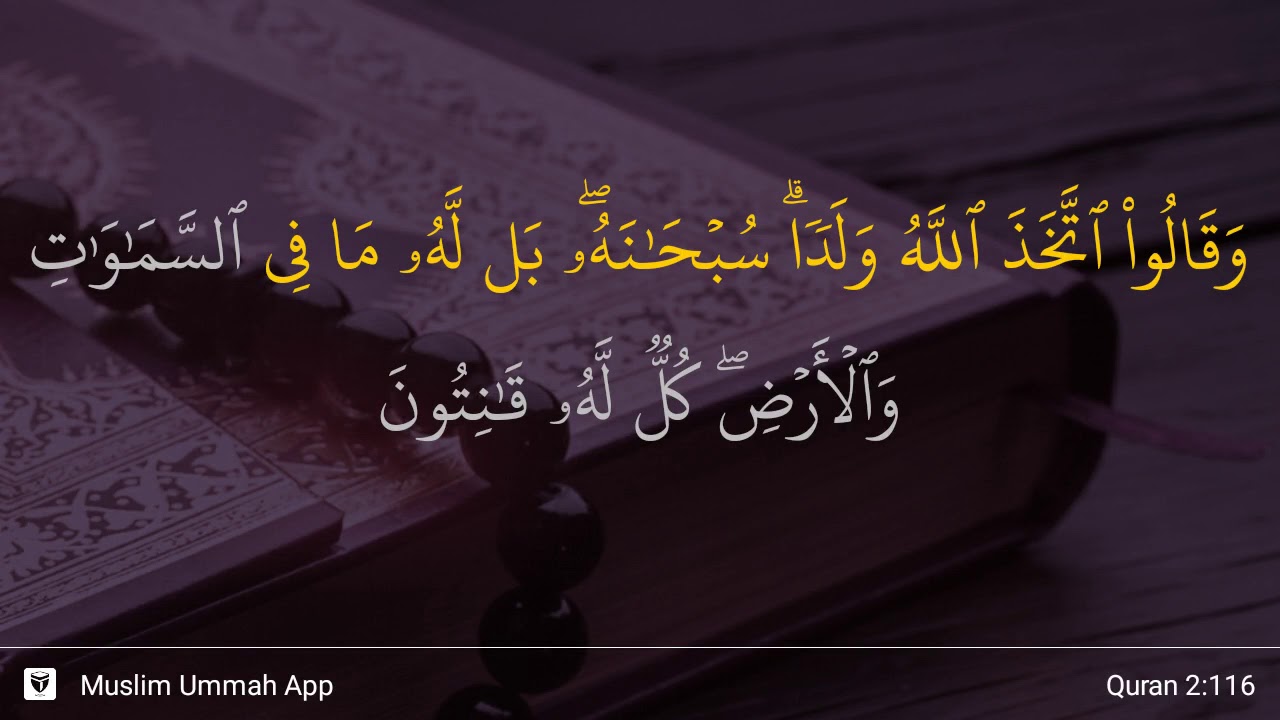 Al-Baqarah ayat 116