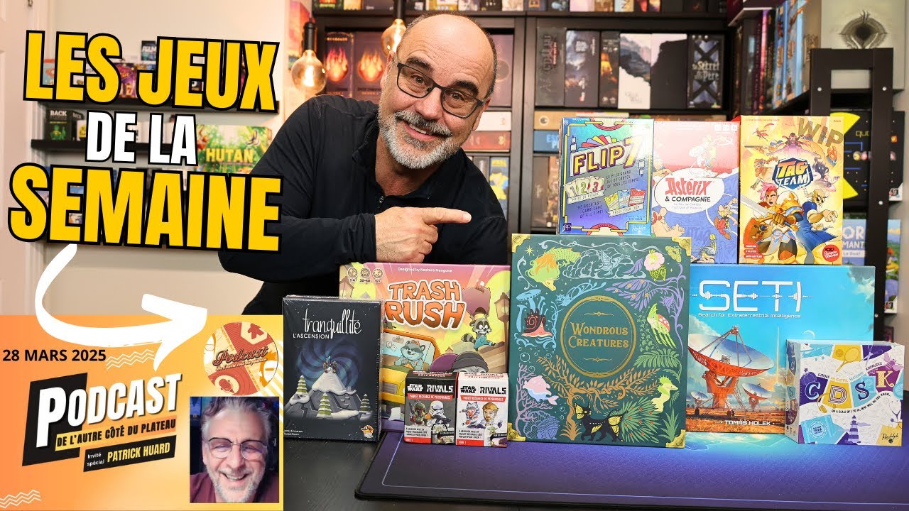 L'ACTUALITÉ LUDIQUE avec Patrick Huard !