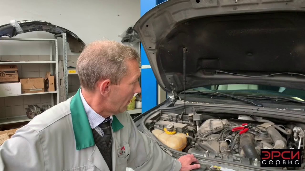 Маслёнка моргает / маслёнка горит на Jeep Grand Cherokee WK2 с дизельным двигателем / Ремонт Jeep