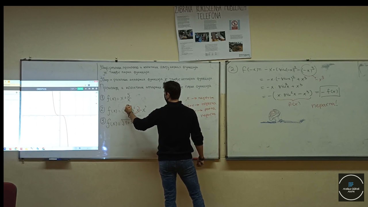 Parnost funkcije - rešeni zadaci 2