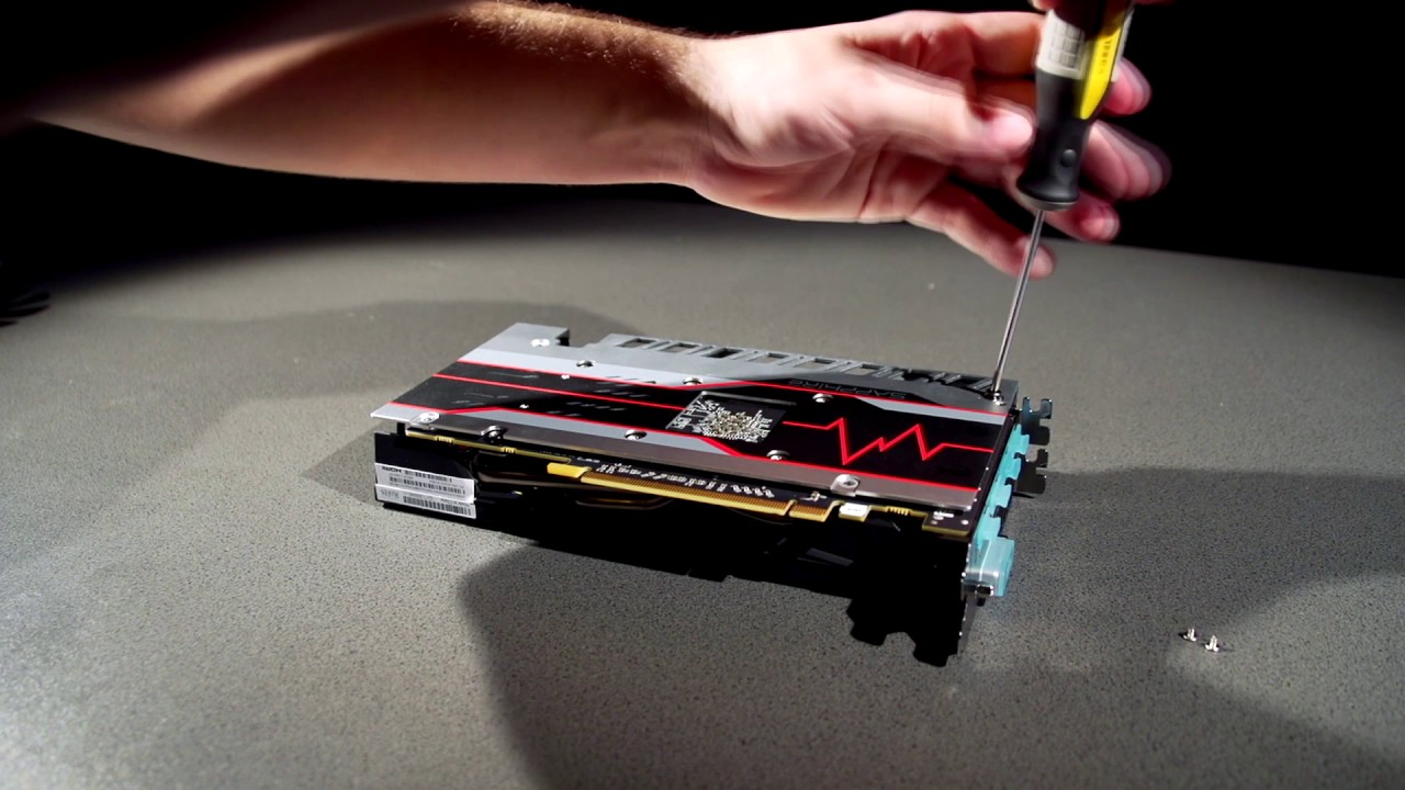 SAPPHIRE PULSE Radeon™ RX 580 8GD5 Disassembly/Rozkręcanie