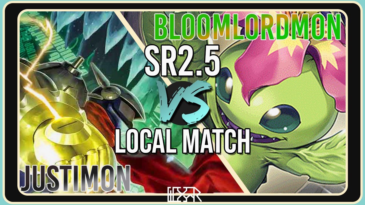 Джастимон против Блумлордмона [Digimon TCG SR2.5 Локальный матч] Комментарии к матчу