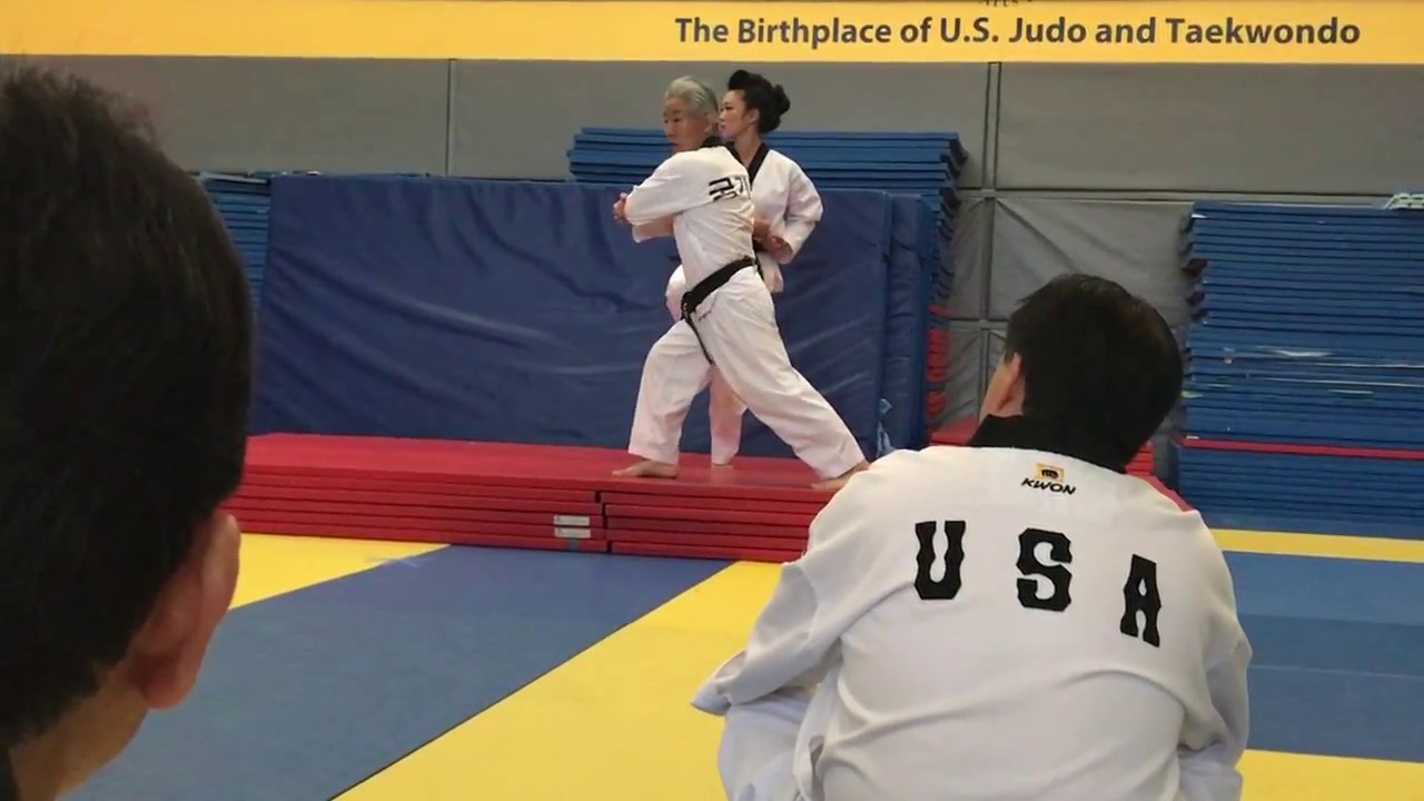 Taebak from the Kukkiwon International Master Course & Examiner