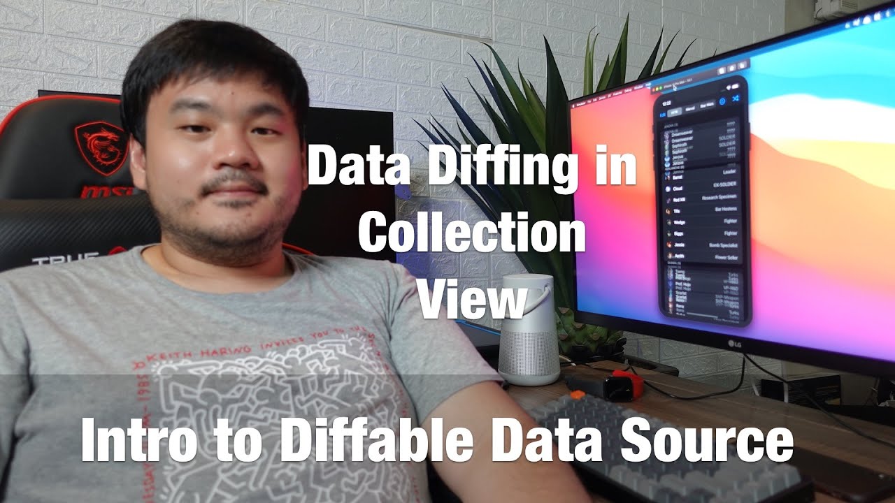 Modern Collection View [3] - Intro to Diffable Data Source | Search with Combine
