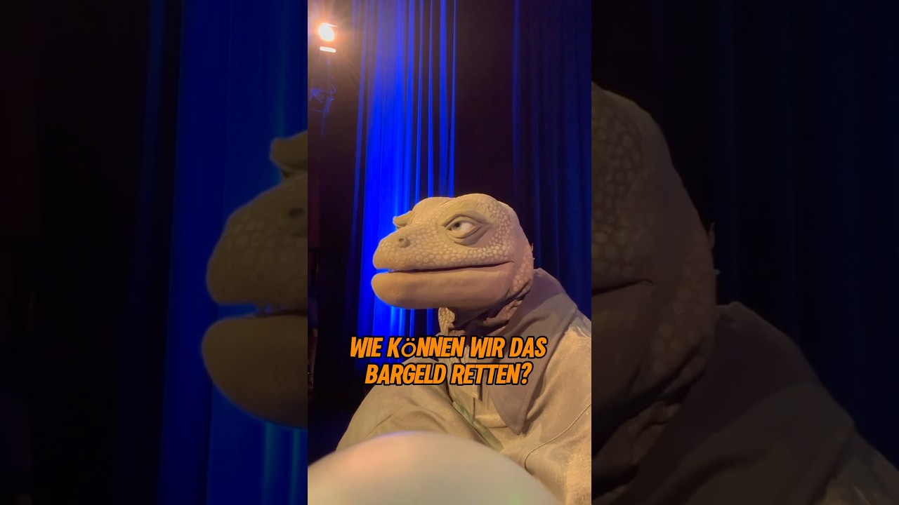 Sorge ums Bargeld?  🐸💰 