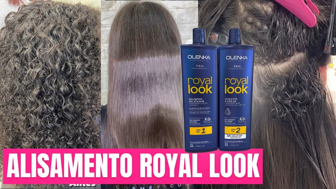 Curso de progressiva Royal Look - Olenka Cosméticos - Passo a passo Thali Mallmann