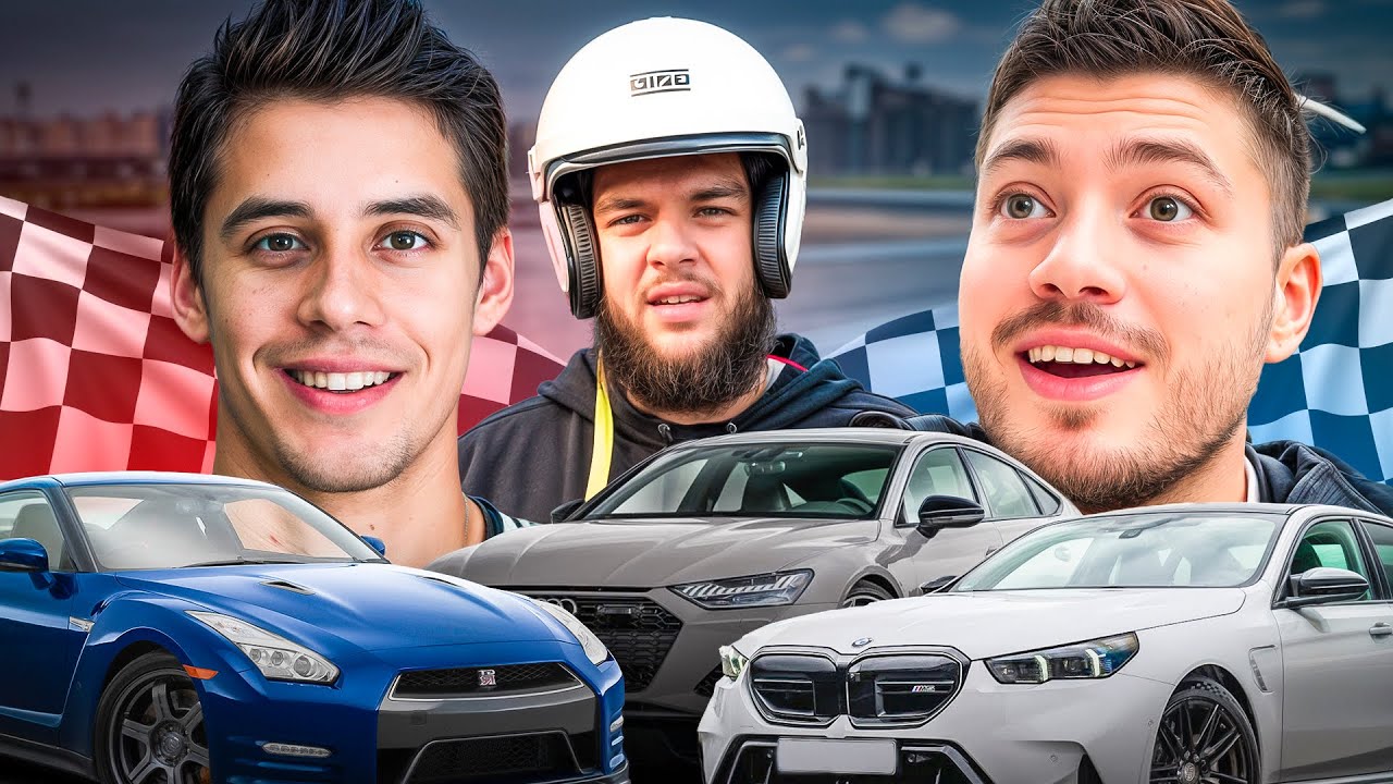 ГОНКА С ГОРДЕЕМ И АУДИ RS7 БУСТЕРА | GT-R 850 л.с. vs BMW G90 1000 л.с.