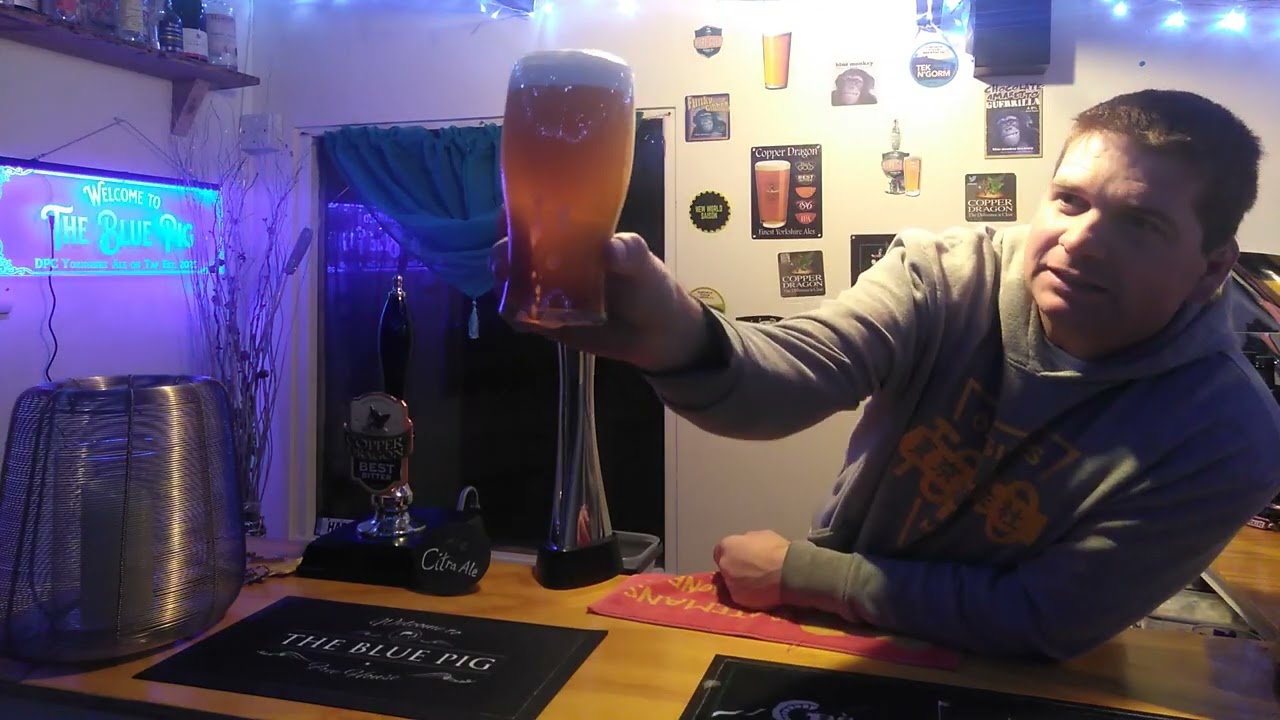 Muntons Flagship West coast IPA beer kit review through beer engine