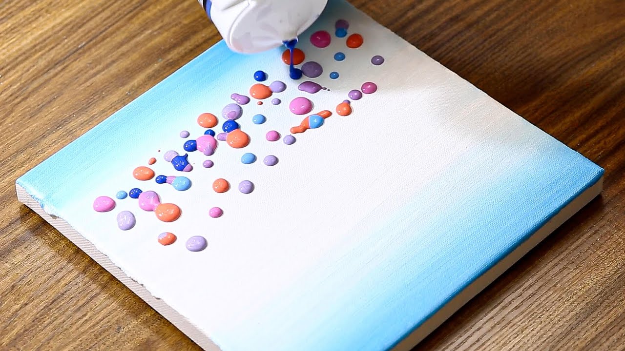 How To Drawing City by Scratching Paint Using Arcylic Sheet #958｜Easy Painting Idea｜Oddly Satisfying