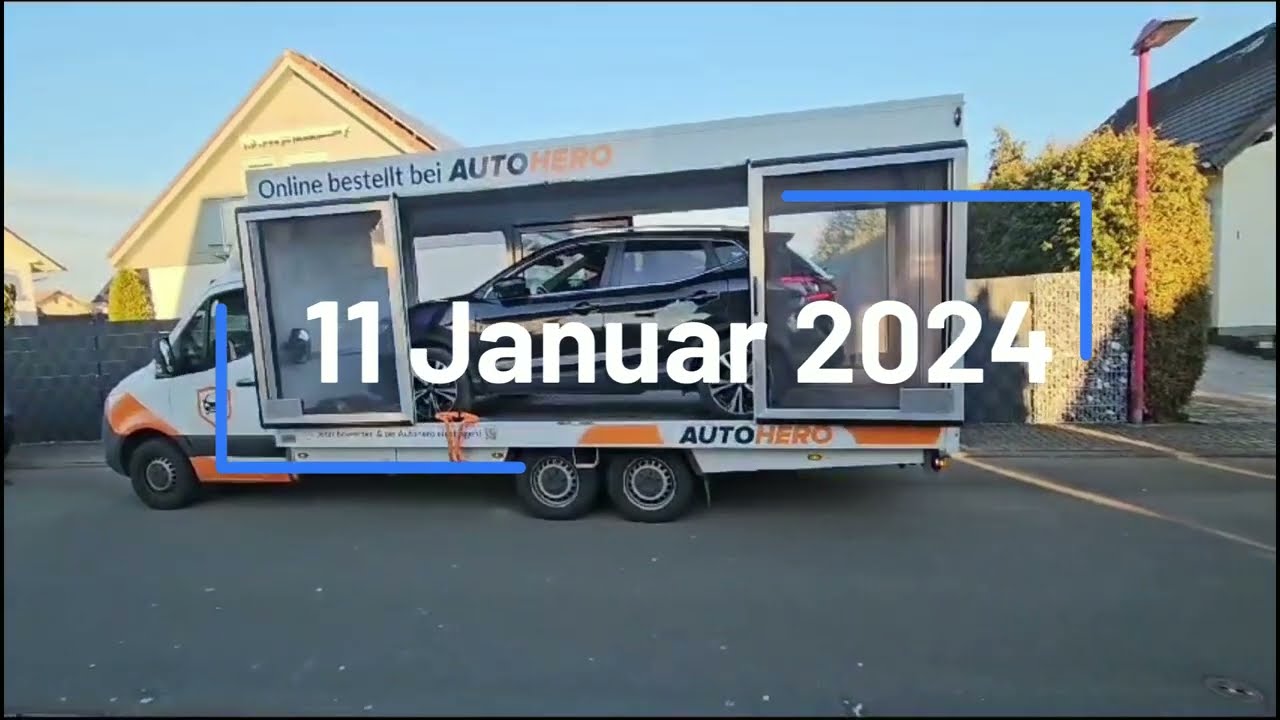 Autohero  11.01.2024 Lieferung Nissan Qashqai