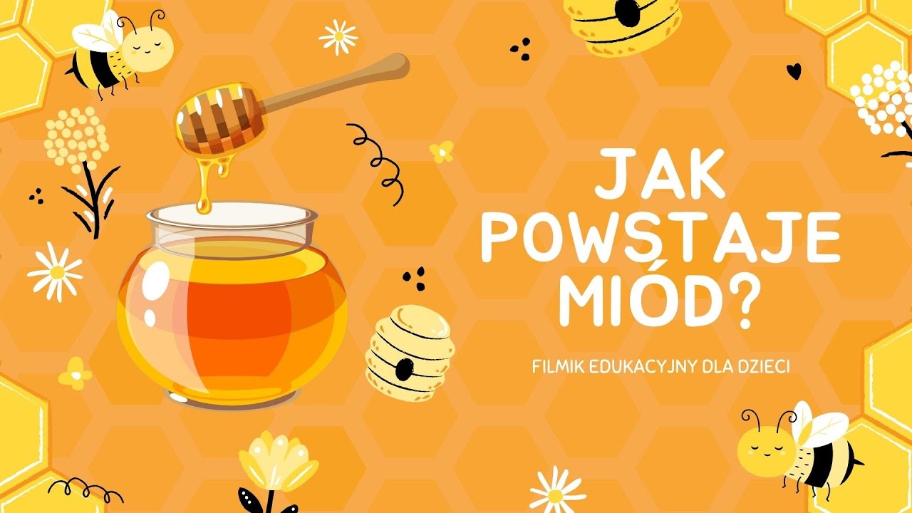Jak powstaje miód? (FILMIK EDUKACYJNY DLA DZIECI)
