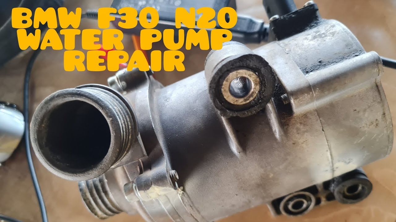 BMW N20 F30 water pump repair