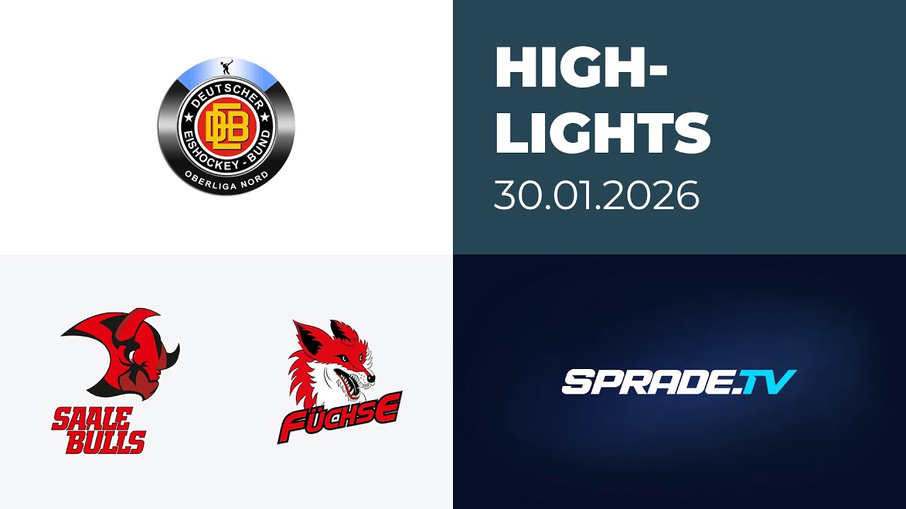 30.01.2026 - Highlights - Saale Bulls Halle vs. Füchse Duisburg