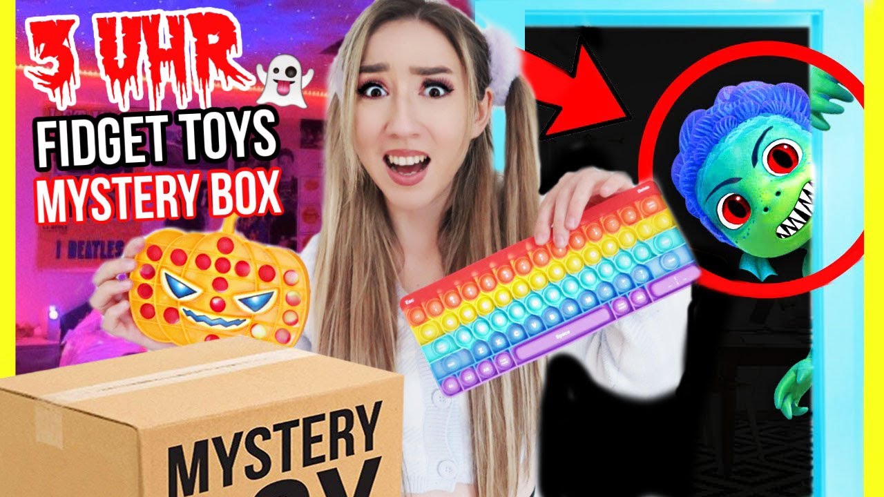 ÖFFNE ❌ niemals 3 UHR mystery FIDGET TOY pop it BOX zu HAUS (LUCA exe ruft über FACETIME an)