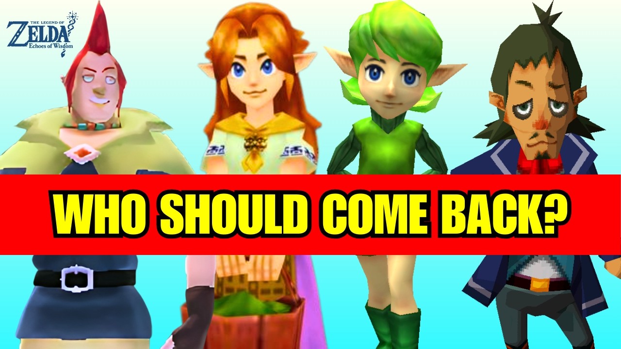 Top 10 Forgotten & Underrated Zelda Characters That Deserve a Comeback