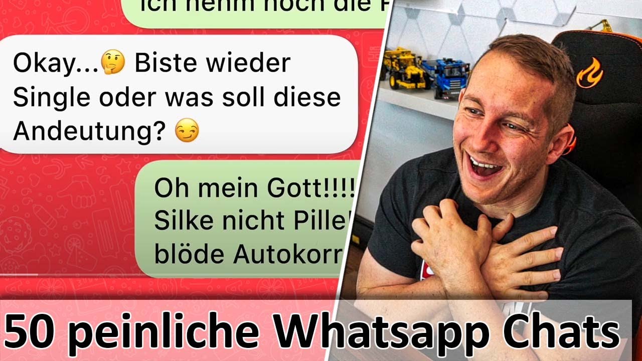 50 peinliche WHATSAPP Chats die wirklich unangenehm sind - M4cM4nus reagiert
