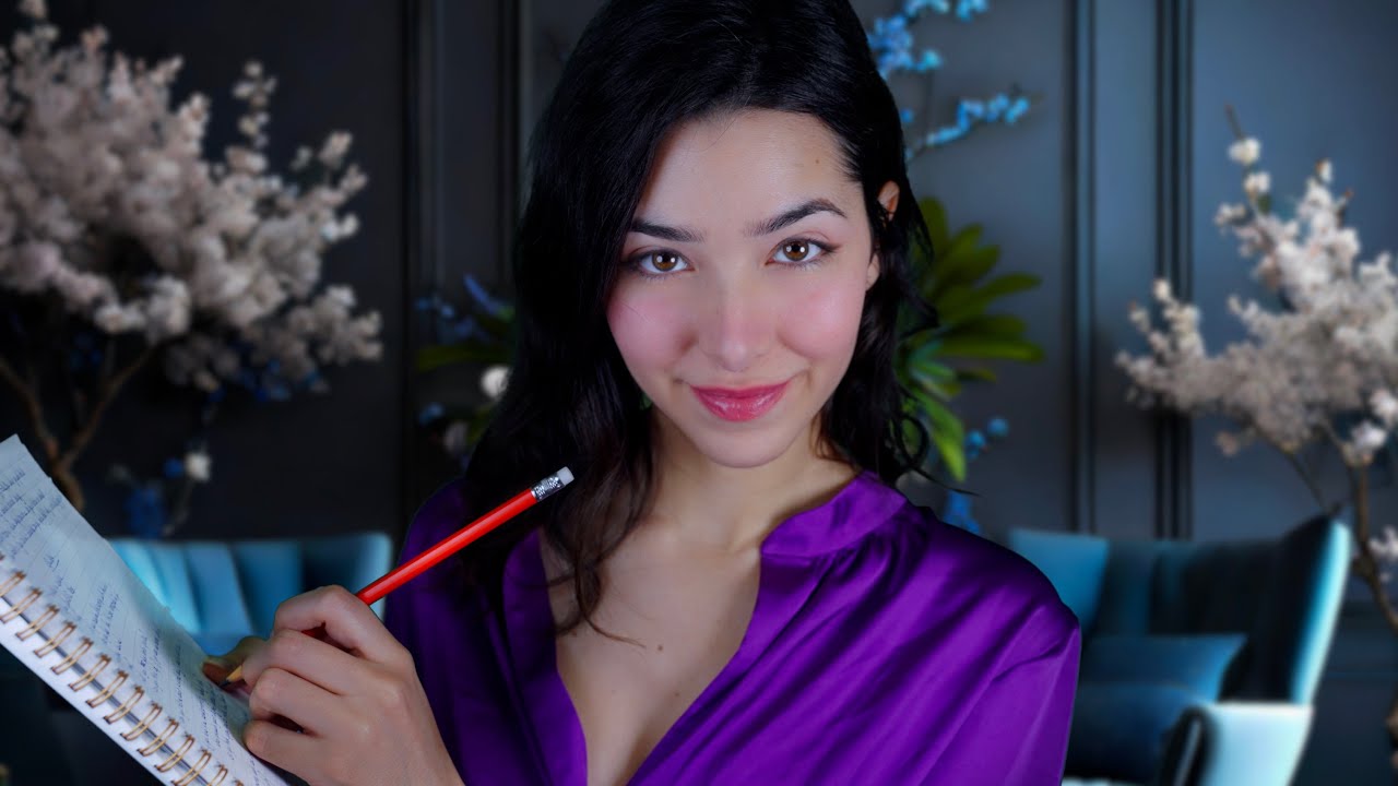 ASMR Therapist Asks You Personal Questions!