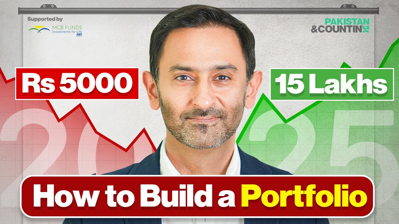 How to Build a Profitable Investment Portfolio (Step-by-Step!)  | Junaid Iqbal | @isave.mcbfunds​