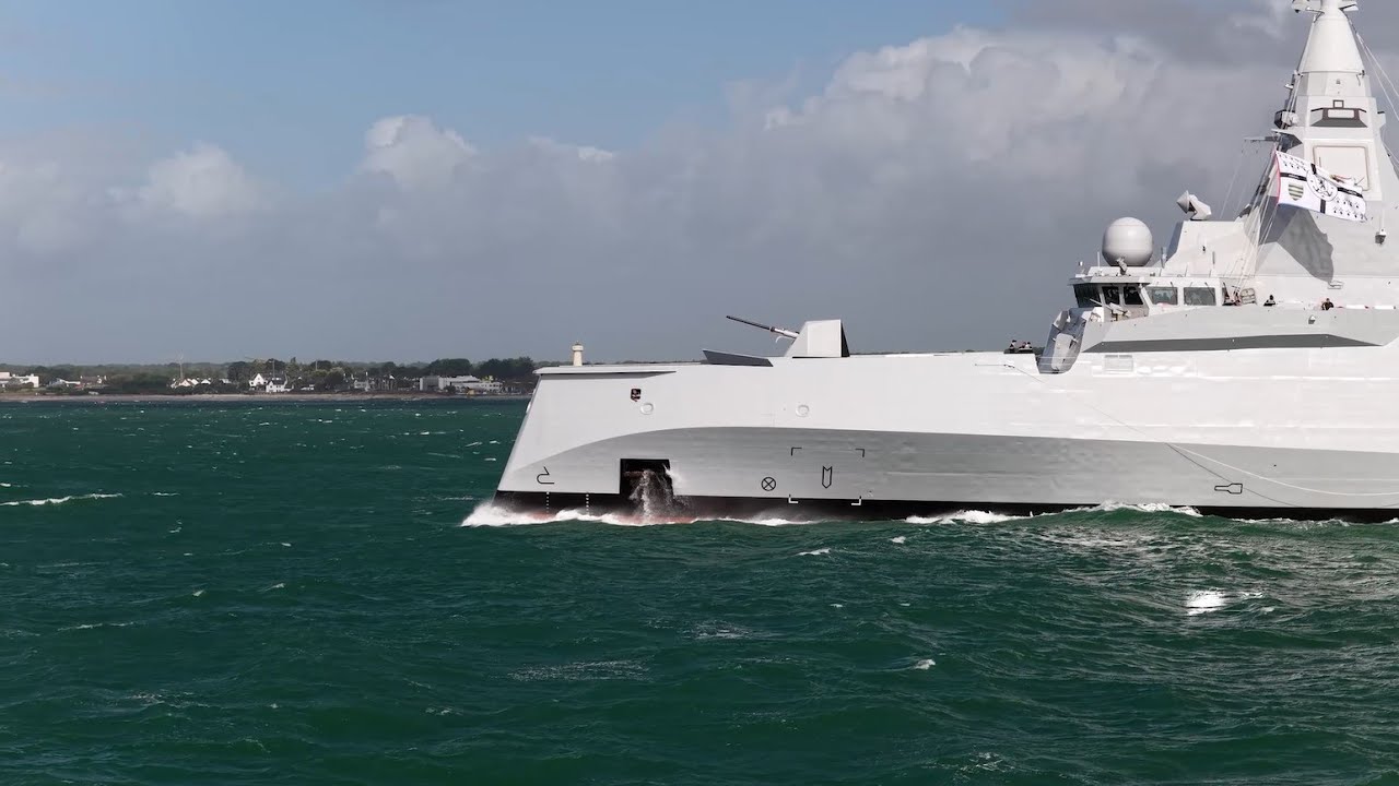 15.09.2025 : Départ de la FDI Amiral Ronarc'h de Lorient