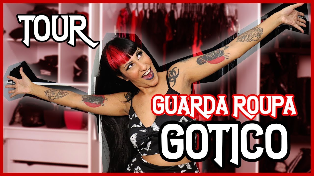 TOUR PELO MEU GUARDA-ROUPA GÓTICO 2020 | NOSFEROTIKA