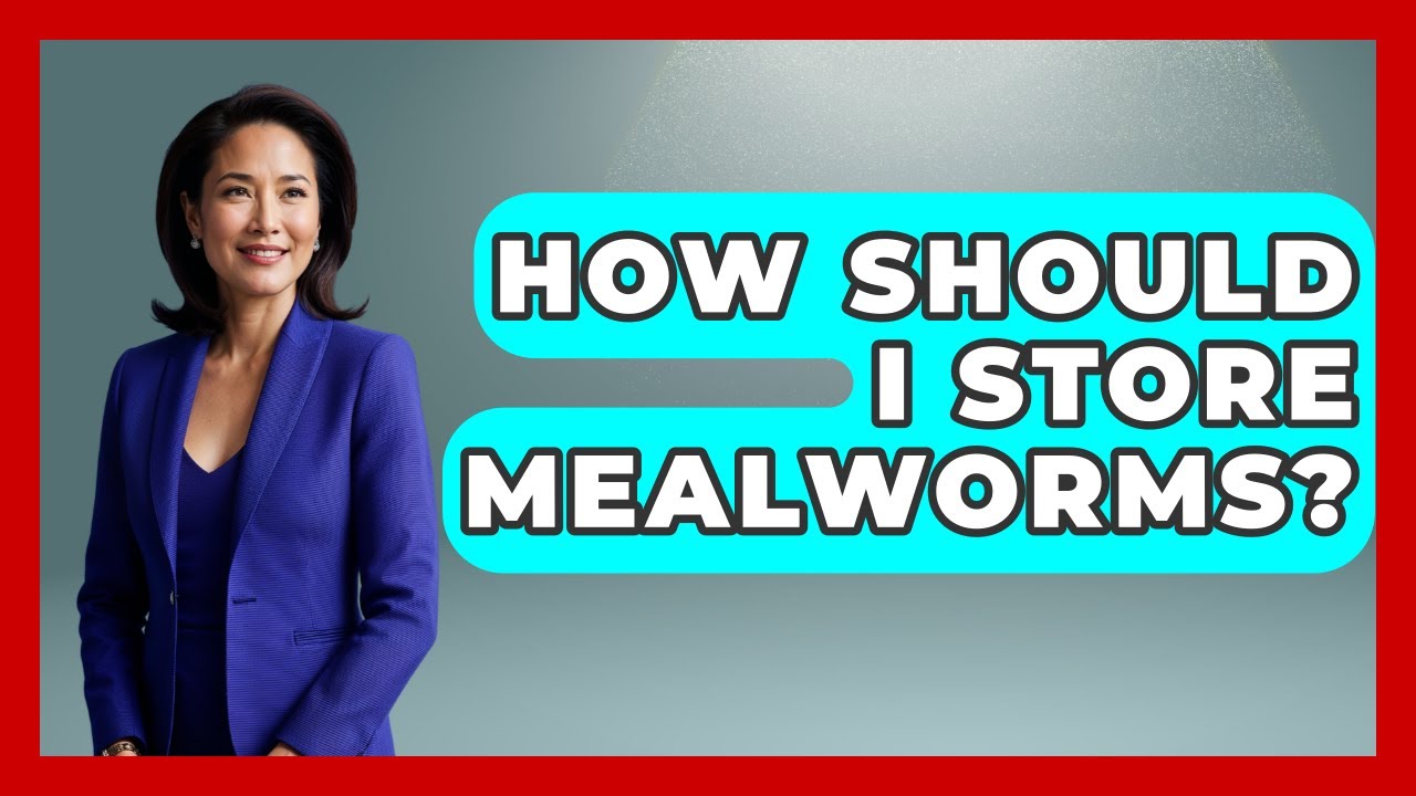 How Should I Store Mealworms? - Bird Watching Diaries