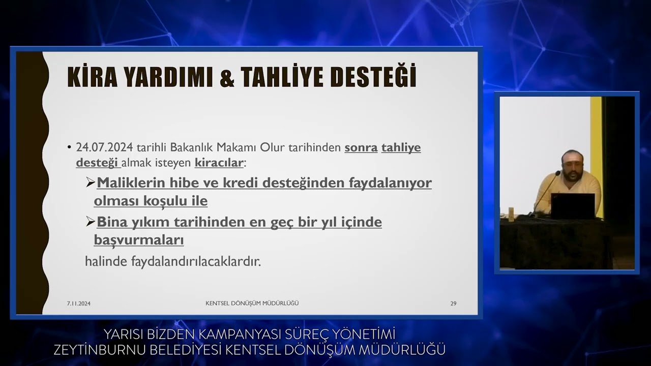 Hibe&Kredi desteğinden yararlanan malik aynı zamanda kira yardımı tahliye desteğinden faydalanır mı?