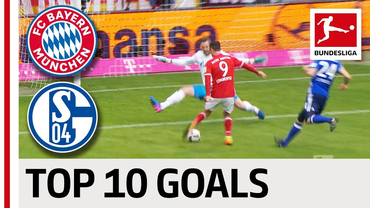 Lewandowski, Rakitic and Co. - Top 10 Goals FC Bayern M&uuml;nchen vs. FC Schalke 04