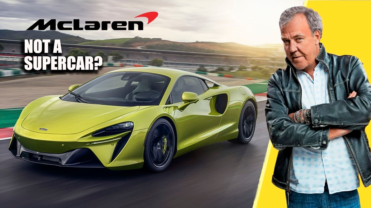 McLaren Artura глазами Кларксона: слишком удобный для суперкара