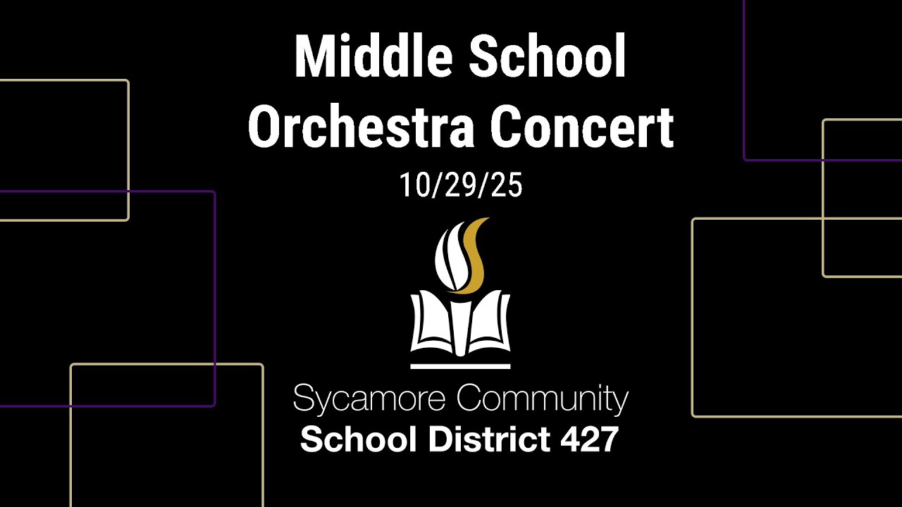 Sycamore Middle School Orchestra Concert