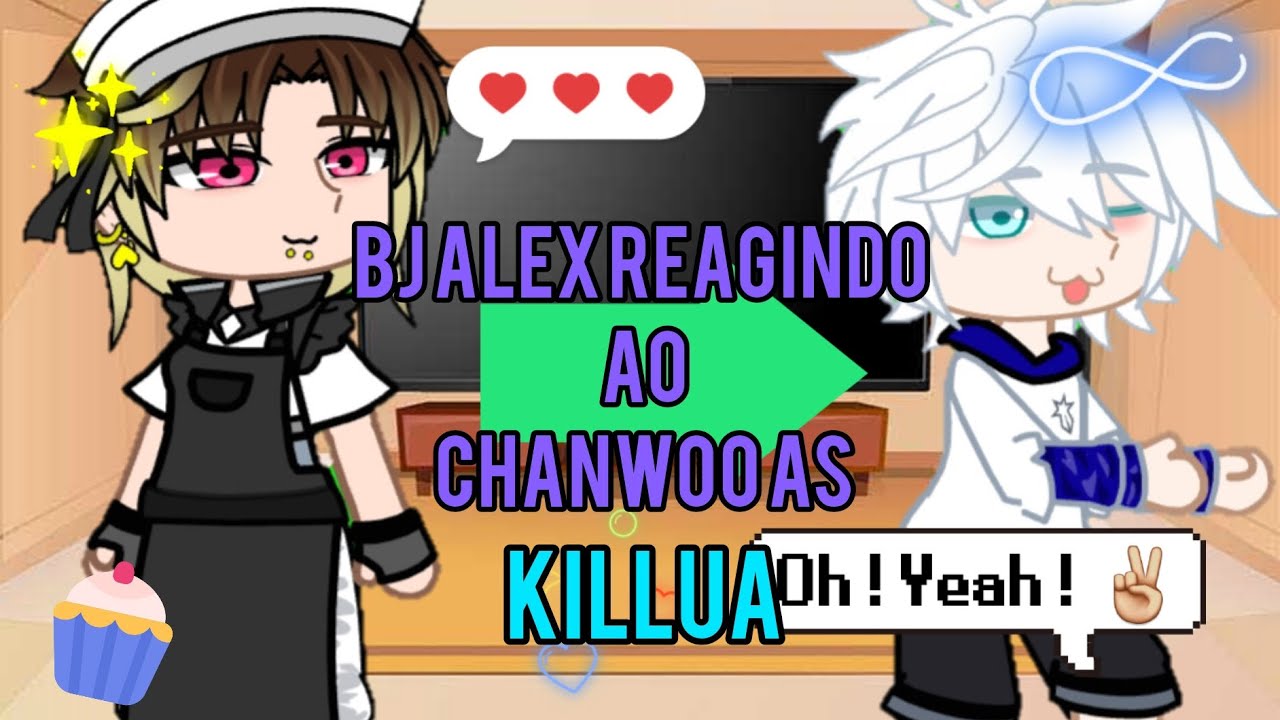 bj alex reagindo ao chanwoo as killua e rap -|🇧🇷|  (hunter×hunter) (bj alex) cringe anime #amovcs