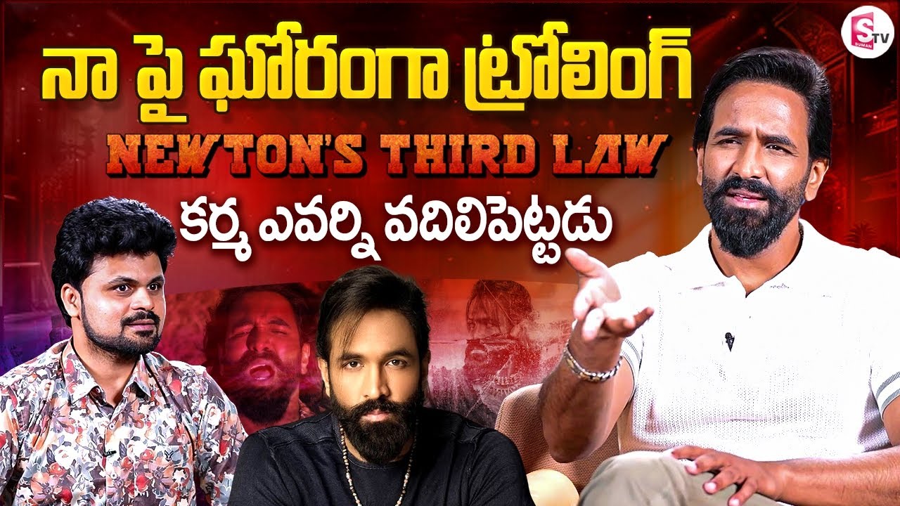 Manchu Vishnu about Trolling | Kannappa | Anchor Roshan | Telugu Interviews