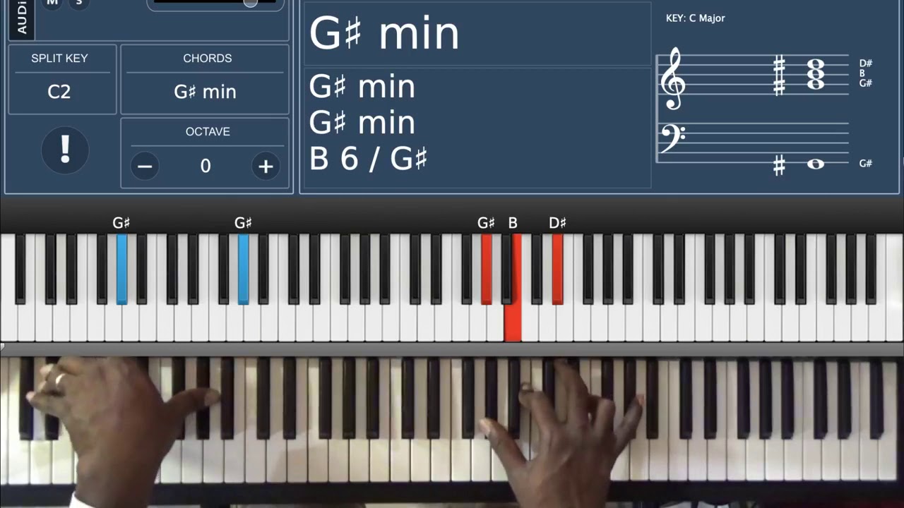I go to The Rock – Larnelle Harris – Keyboard Cover Chords