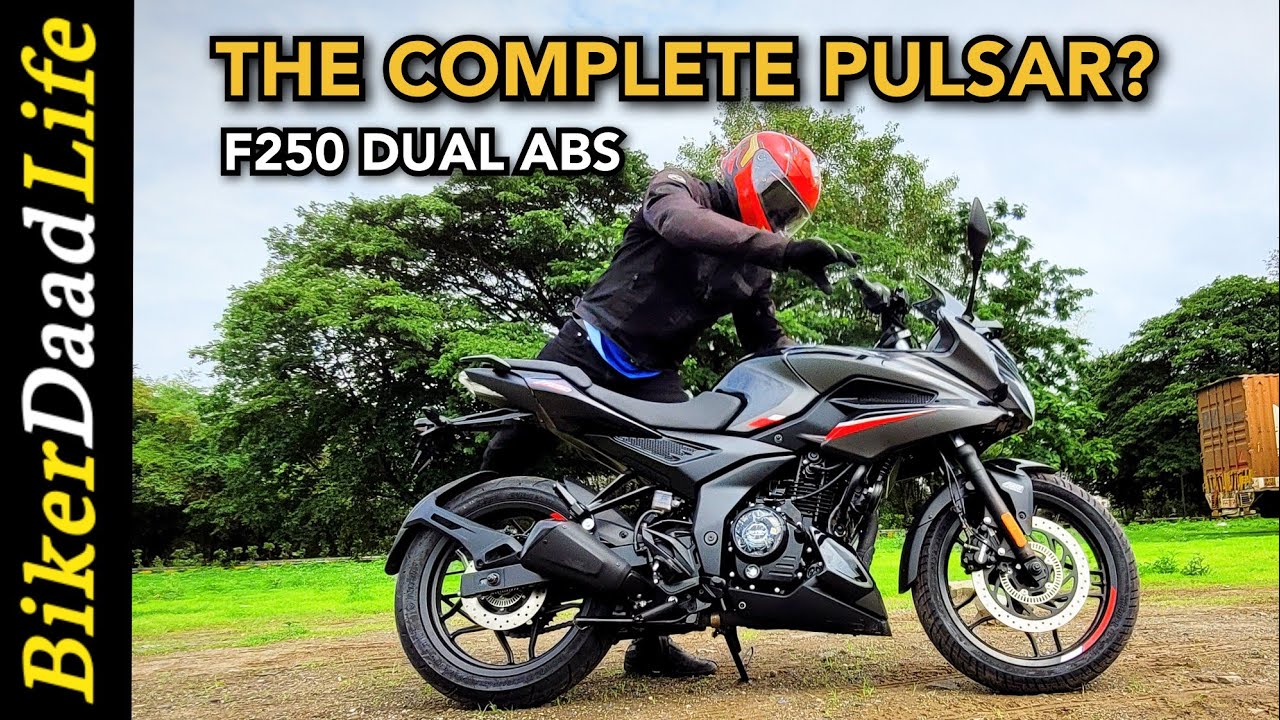 Bajaj Pulsar F250 Dual Channel ABS ( All Black Eclipse ) | Detailed Ride Review | BikerDaadLife