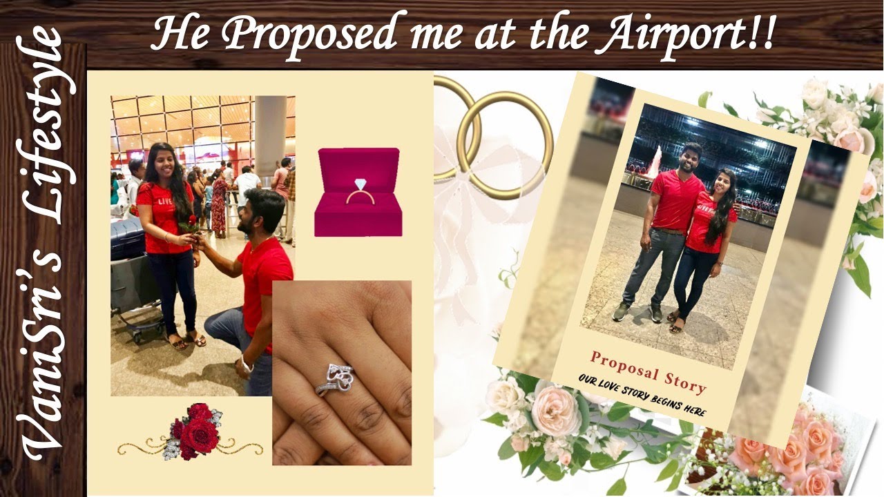 Cutest Proposal Video Ever |  Heart Touching proposal at airport | Surprise marriage proposal 😍💍