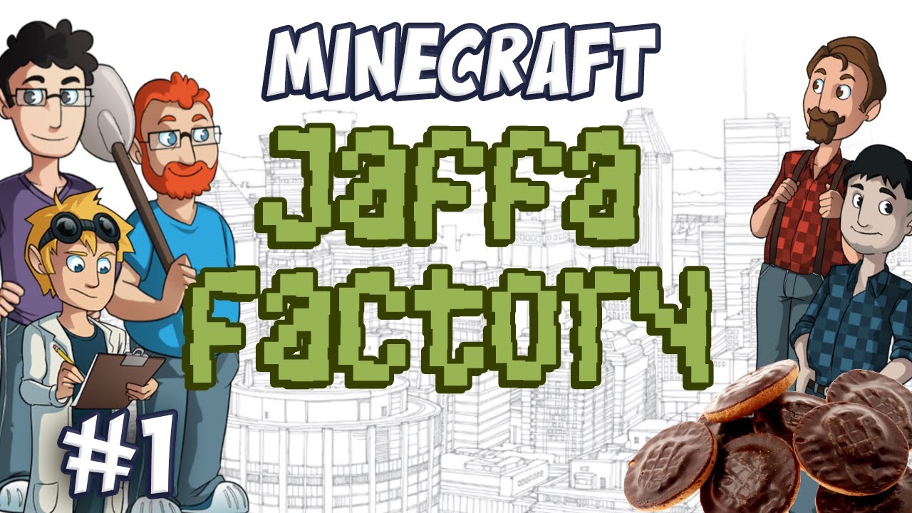 Jaffa Factory 1 — Планирование Jaffa Cake Factory (Tekkit)