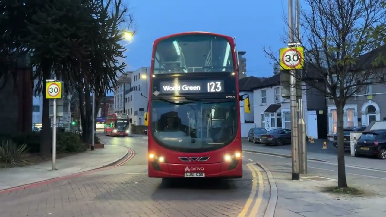 Arriva Observations on route 123 (27/02/2026)