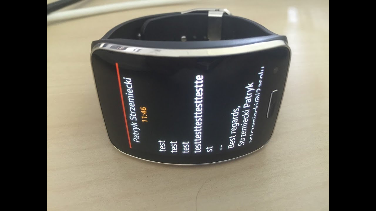 Samsung Gear S - Unboxing - Rozpakowywanie
