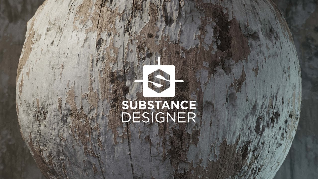 Old Painted Wood Substance Material - Full Process Series #01 