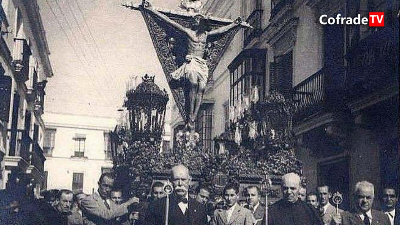 El Cristo que vino de Gibraltar .Historia de la  Semana Santa de Jerez  (El Cristo de la Expiración)