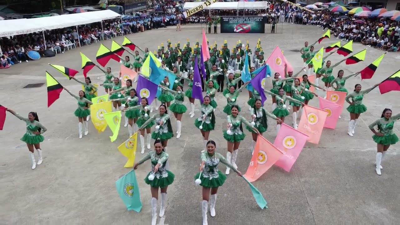 13th Smoke Free anniversary Mabinay Band competition MNHS