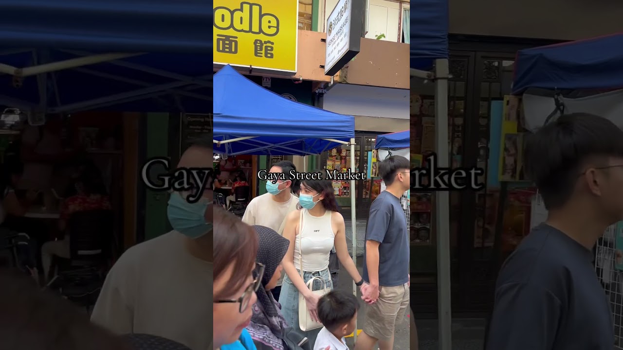 Gaya Street Market, Kota Kinabalu, Sabah 