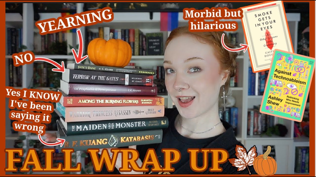 I left the Internet for two months and read lots of books | Fall Wrap Up